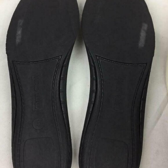 MIU MIU Logo Slip-On Sneaker sz 9 - Picture 13 of 13